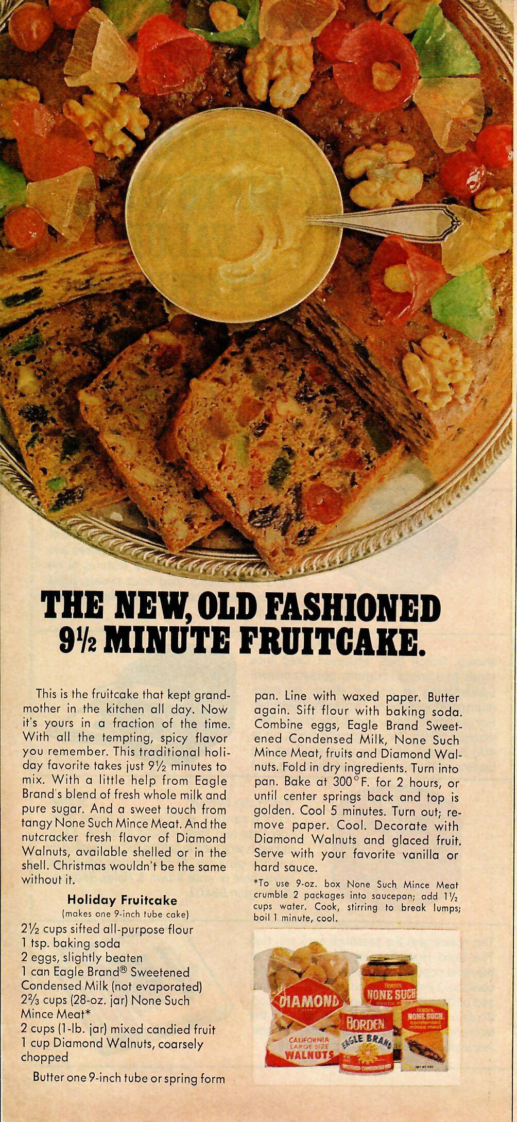 9 Minute Holiday Fruitcake