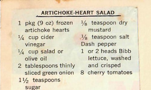 Artichoke-Heart Salad