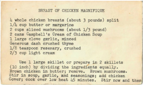 Breast of Chicken Magnifique