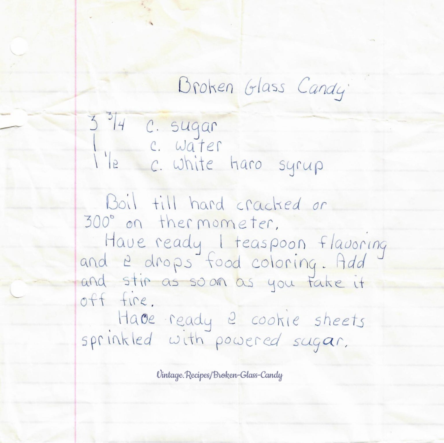 Broken Glass Candy vintage.recipes