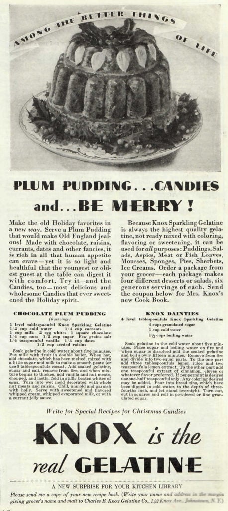 Chocolate Plum Pudding
