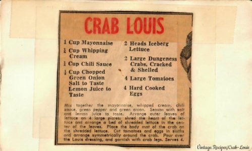 Crab Louis