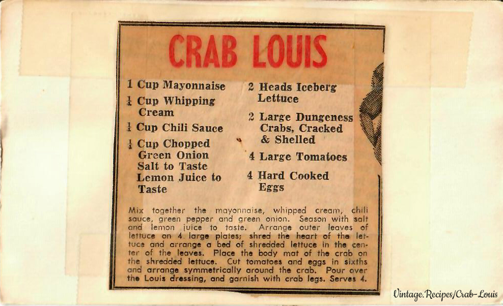 Crab Louis