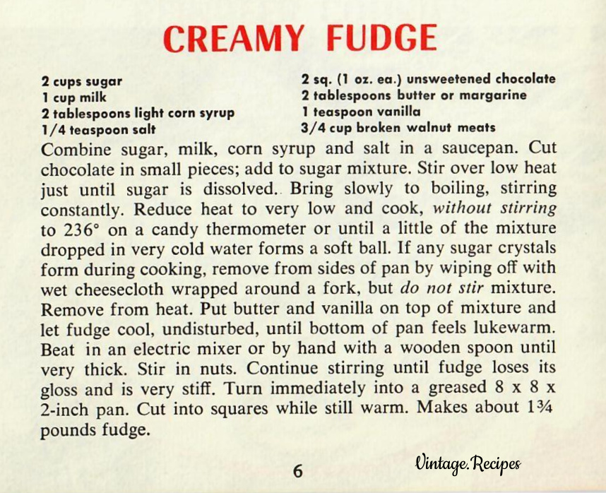 Creamy Holiday Fudge