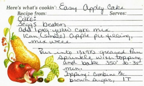 Easy Apple Cake