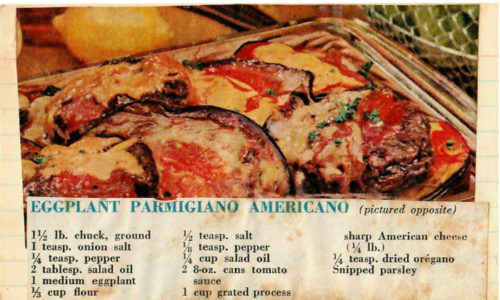 Eggplant Parmigiano Americano