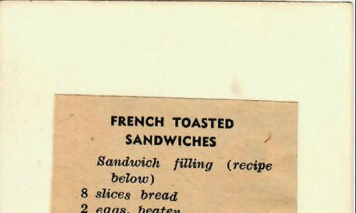 French Toasted Sandwiches
