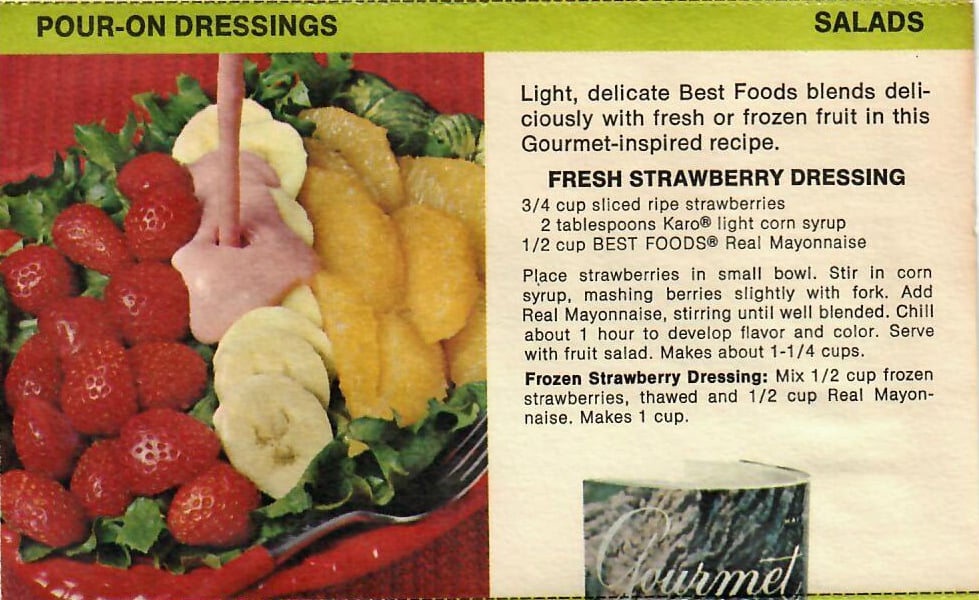 Fresh Strawberry Dressing