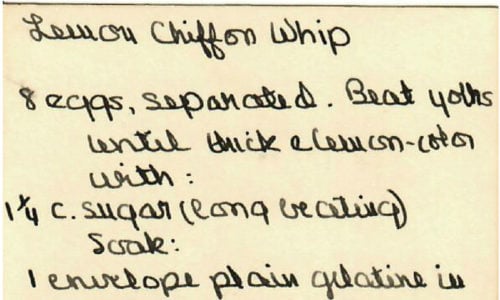 Lemon Chiffon Whip