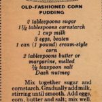 Old-Fashioned Corn Pudding