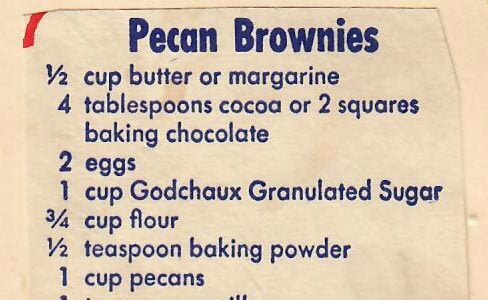 Pecan Brownies