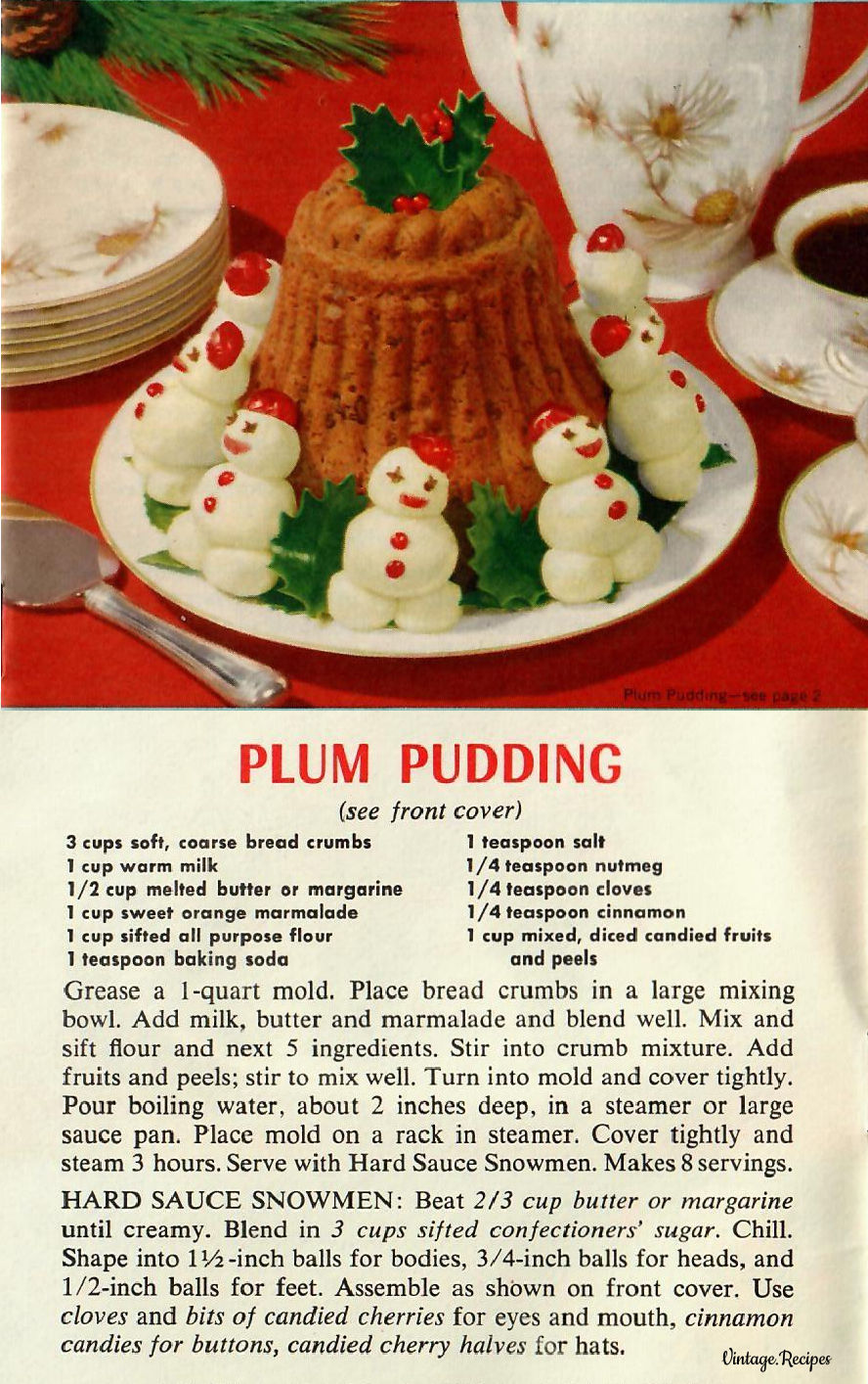 Superb English Plum Pudding Recipe