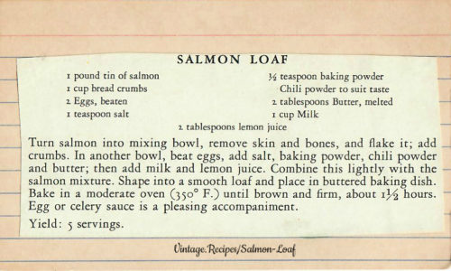 Salmon Loaf