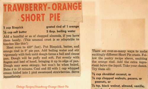 Strawberry-Orange Short Pie