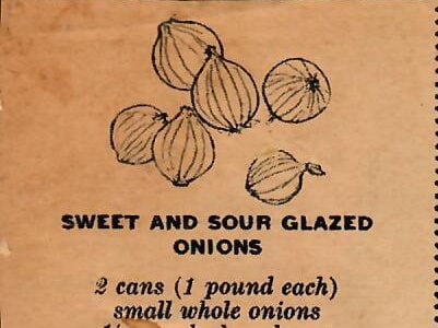 Sweet and Sour Glazed Onions