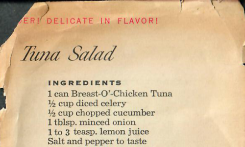 Breast-O'-Chicken Tuna Salad & Tuna Casserole