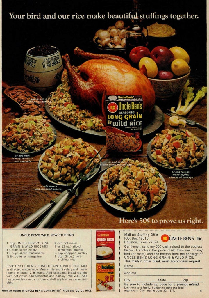Uncle Ben's Wild New Stuffing