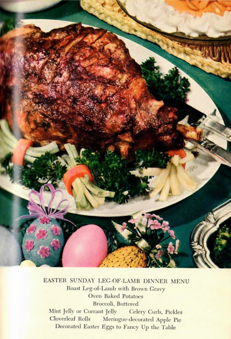 Traditional Easter Sunday Dinner Menus – vintage.recipes