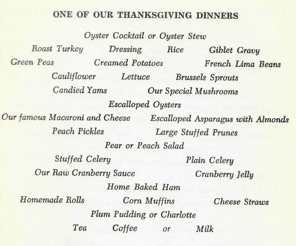 A Vintage Thanksgiving Menu From '70s Gourmet