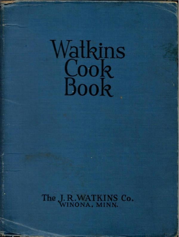 Jello Slim Wallet Watkins Cook Book Vintage Cookbooks